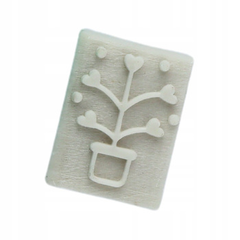 Stempel Do Mydła Pieczątka Kwiatek Serduszka ST-07