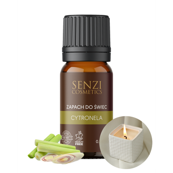 Zapach Do Świec 10ml Olejek Cytronela Citronella