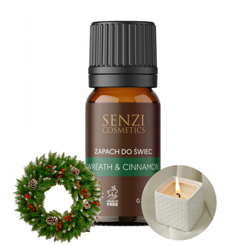 Zapach Do Świec Olejek 10ml Wreath & Cinnamon