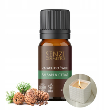 Zapach Do Świec Olejek 10ml Balsam & Cedar