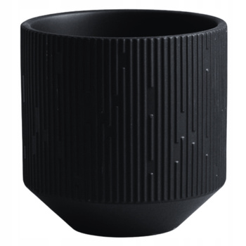 Pojemnik Ozdobny Do Zalewu Świec 100g Słoik Gipsowy Lars Black DIY