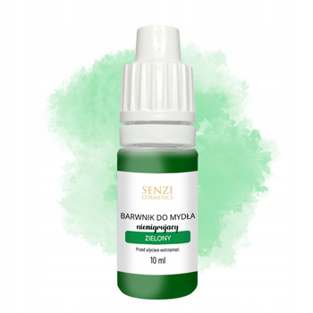 Barwnik niemigrujący ZIELONY 10ml
