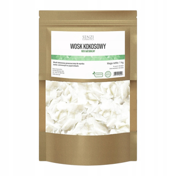 Wosk Kokosowy Do Świec Do Masażu DIY Coco Wax Świece Kokosowe Zalewane 1kg