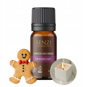 Zapach Do Świec Olejek 10ml Piernikowy Świąteczny