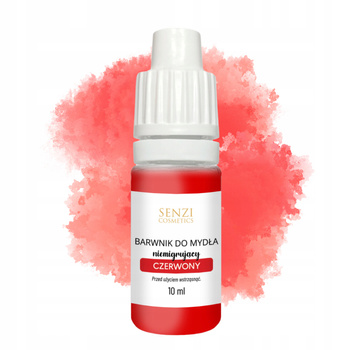 Barwnik niemigrujący CZERWONY 10ml
