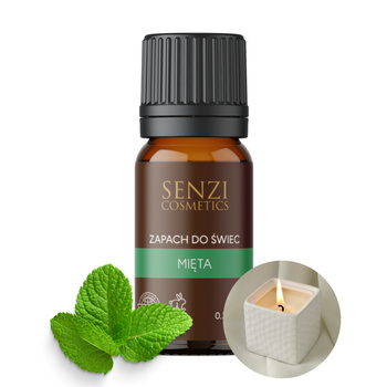 Zapach Do Świec 10ml Olejek Mięta Mint Miętowy