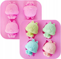 Foremka Silikonowa Na 4 Mydełka Chip Dale MF-397