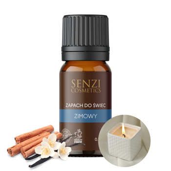 Zapach Do Świec 10ml Zimowy Wanilia Cynamon Pieprz