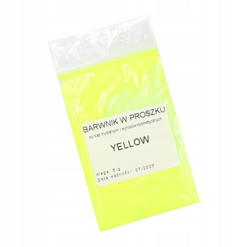 Barwnik Fluorescencyjny W Proszku Neon Yellow 5g