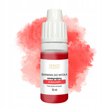 Barwnik niemigrujący KORALOWY 10ml