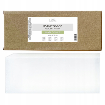 Baza Mydlana Glicerynowa MASŁO SHEA Mydło z Masłem Shea Nawilżająca DIY 1kg