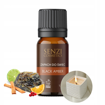 Zapach Do Świec Olejek 10ml Black Amber