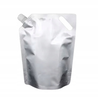 Doypack Aluminiowy Do Napojów Zakręcany Hermetyczny WĄSKI WLEW 19x25cm 1l
