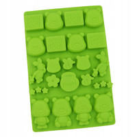 Forma Silikonowa Prosiaczek Miś Do Ciastek MF-359