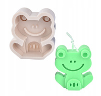 Forma Silikonowa Żaba Do Mydła Świec DIY MF-351