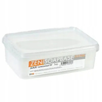 BAZA MYDLANA BIAŁA 1kg Mydło Glicerynowe ZENI MAXI LOWSWEAT WHITE