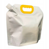 Doypack Aluminiowy Do Żywności Zakręcany Hermetyczny WĄSKI WLEW 22x22cm 1l