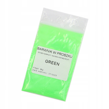 Barwnik Fluorescencyjny W Proszku Neon Green 10g