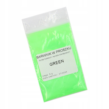 Barwnik Fluorescencyjny W Proszku Neon Green 5g