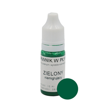 Barwnik niemigrujący ZIELONY 10ml