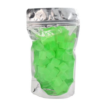 Baza glicerynowa neon green krojona 200g